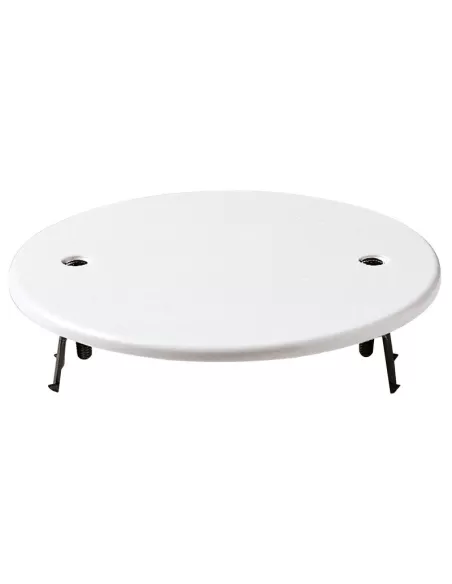 Vimar 02646 Couvercle rond 94 mm Poignées blanches